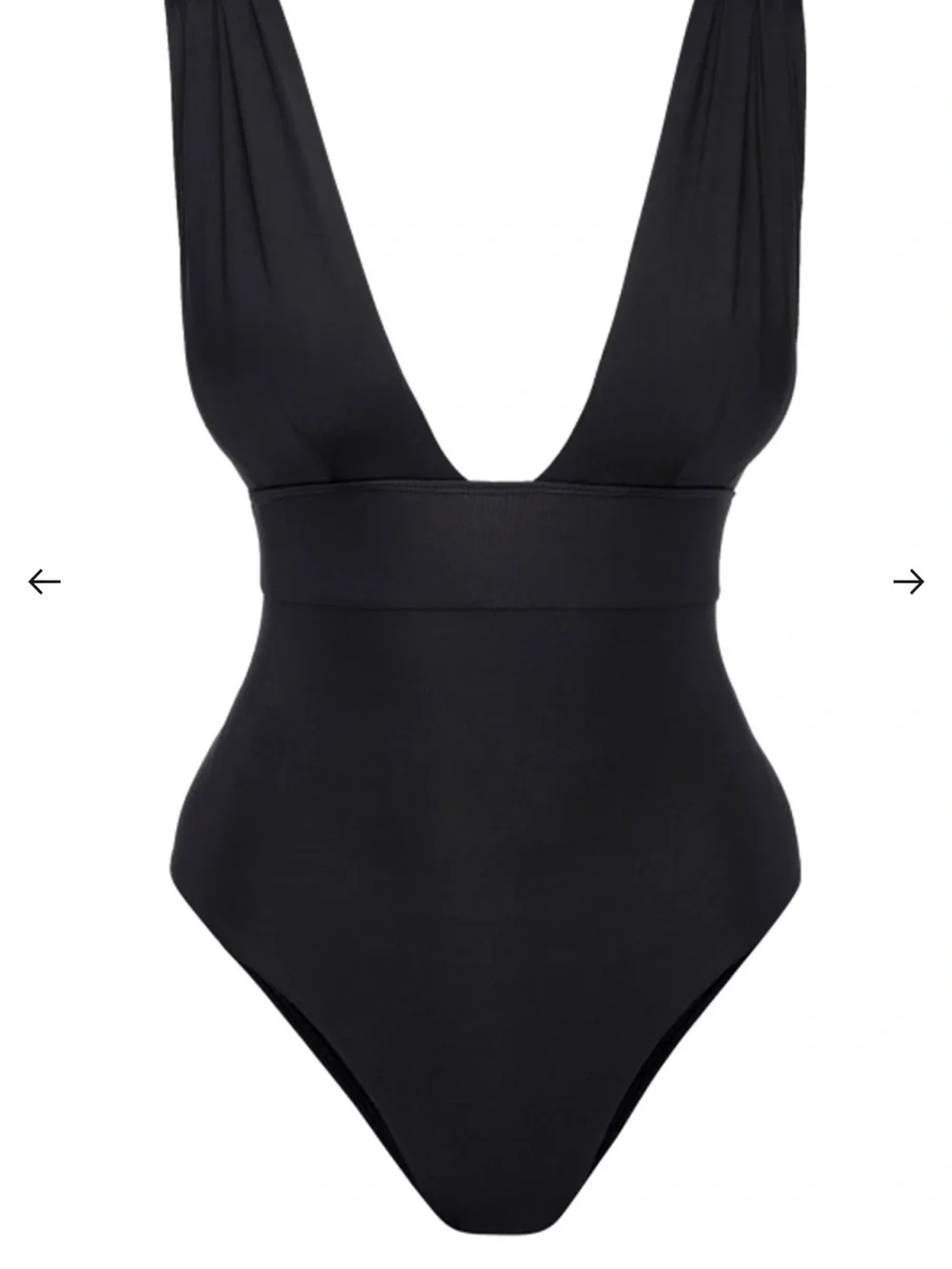 Monday Swimwear Aruba One-Piece Swimsuit - Black XS